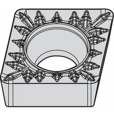 WIDIA Diamond Turning Insert: CCMT432MP - Diamond Indexable Turning Inserts