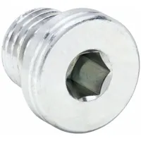 PARKER Plug: Plug, Steel, 12 mm, Threaded, 9,100 psi (MPN VSTI12X1.5ORCF)