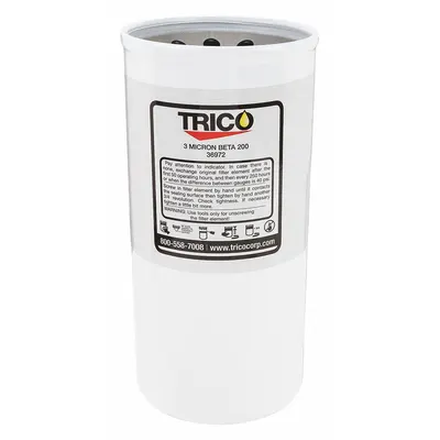 TRICO Hydraulic Filter Element: 60 gpm Max Flow Rate, 120 psi Max Pressure - Replacement Filters for Filtration Carts