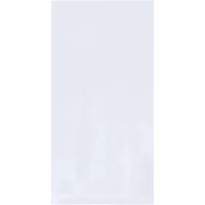 OEM Light-Duty Open-Ended Bag, Polyethylene, Clear, 1 mil, 5 in Wide, 1000-Pack - Light-Duty Open-Ended Bags