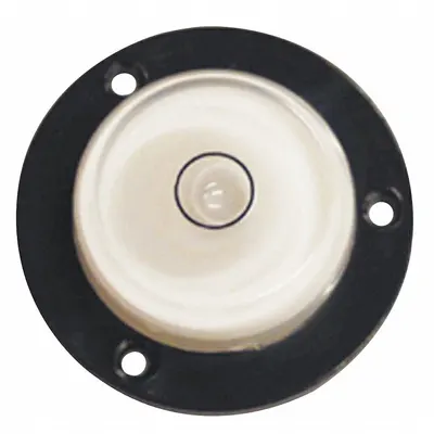 JOHNSON LEVEL Bulls Eye Level: Nonmagnetic, 1 in x 3/8 in, 53 Arc Min, Plastic - Bullseye Levels