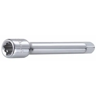 WESTWARD Socket Extension: 1/4 in Input Drive Size, 1/4 in Output Drive Size, 3 in Overall Lg - 1/4" Drive Hand Socket Extensions