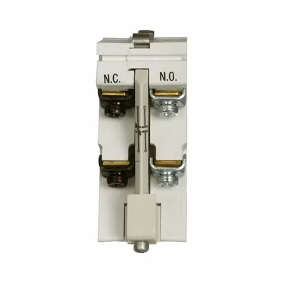EATON Auxiliary Contact: 1NO/1NC, 10 A Max Current (AC), Side Mount, Side-Mounted - Eaton Auxiliary Contacts