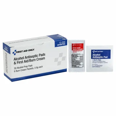 OEM APPROVED VENDOR Topical Burn Relief Cream, 0.9 g Packets, 36 PK - Burn Reliever Creams