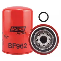 BALDWIN FILTERS Fuel Filter: Spin-On, 3 11/16 in Outside Dia, 15/16"-16 Thread Size, Cellulose (MPN BF962)
