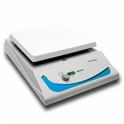 BENCHMARK SCIENTIFIC Hot Plate: US Std Plug Type, 10 in Plate Wd, 10 in Plate Lg - Single-Position Hot Plates
