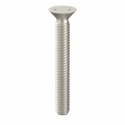 TAMPER-PRUF SCREW Tamper Resistant Screw: #8-32 Thread Size, 1 1/4 in Lg, Stainless Steel - Flat Head Tamper-Resistant Machine Screws