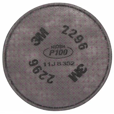 3M Filter: Nuisance Acid Gas/P100, Magenta Color, Bayonet, Air Purifying Respirator - 3M 6000, 6500, 7500, or FF-400 Reusable Respirators Compatible Filters & Cartridges