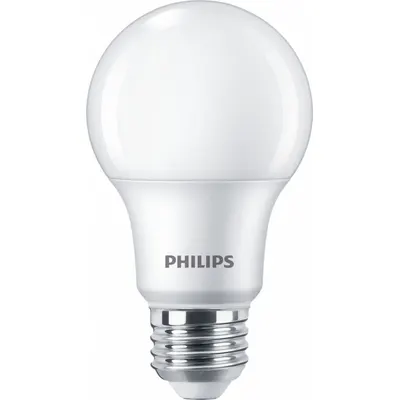 PHILIPS Compact LED Bulb: Medium Screw (E26), LED, (A) Classic, A19, 8.8 W Watt - Medium Screw Base (E26) Lamps