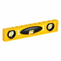 STANLEY I-Beam Level: Level, Plumb & 45° Angle, I-Beam, 0, 12 in Overall Lg, Top & Side Read, 0 (MPN 42-466)