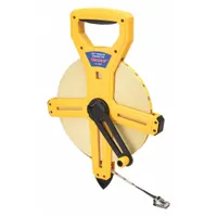 WESTWARD Long Tape Measure: Manual, 4YP87, SAE/Engineers Scale, 300 ft, 1/100 ft, Plastic, Manual