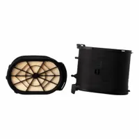 FLEETGUARD Air Filter: Round-Oval, Oblong, Radial Seal, 13 1/8 in Overall Ht, Cellulose, Ford (MPN AF26152)