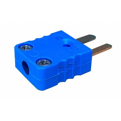 Dayton Mini T-Type Plug: Jack, For Type T Thermocouple Type, Mini Plug, 2 Pins - Thermocouple Plugs