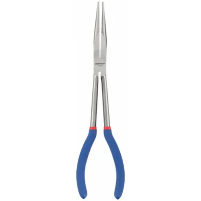 WESTWARD Needle Nose Plier: 2 1/8 in Max Jaw Opening, 11 1/8 in Overall Lg, 3 1/8 in Jaw Lg - Long-Reach Needle-Nose Pliers
