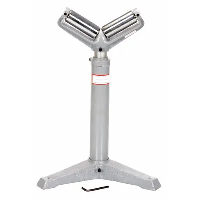 OEM Material Support Stand: 5 in Roller Wd - V-Roller Material Support & Transfer Stands