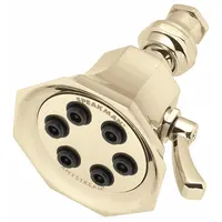 SPEAKMAN Fixed Showerhead: Vintage S-2255, 2.5 gpm Fixed Showerhead Flow Rate, Brass, Multi, Combo (MPN S-2255-PB)