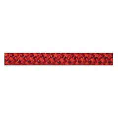 Static kernmantle rope with 7 mm diameter and 275 lb working load limit. Constructed from nylon for low stretch and durability. Suitable for securing loads, rigging, and general industrial utility applications.