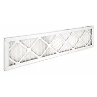 Pleated Air Filter: 8 in x 30 in x 1 in, MERV 8, Gen Use
