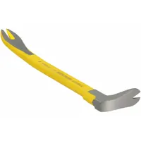 Nail Puller: Claw End, 10 in Overall Lg, 1/2 in Bar Wd, 1/2 in End Wd, T No, 2 Nail Slots, ASME (MPN 55-126)