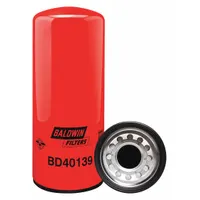 BALDWIN FILTERS Oil Filter: BD40139, LF9018, M95 x 2.50 Thread Size, 11 13/16 in Overall Ht, Oil