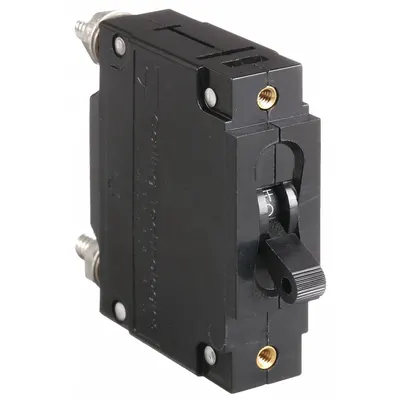 CARLING TECHNOLOGIES Panel Mount Circuit Breaker: 70 A Amps, 240/277V AC, 125V DC, Threaded Insert - Toggle Style, Front Panel-Mount Miniature Circuit Breakers