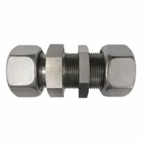 BRENNAN INDUSTRIES Compression Tube Straight: 22 mm OD x 22 mm OD Size, Compression x Compression (MPN D2700-LN-L22-L22)