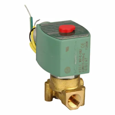 REDHAT Solenoid Valve: 2-Way, Normally Closed, 1/4 in Pipe Size, 12V DC, High Flow - 2-Way/2-Position, Normally Closed Solenoid Valves