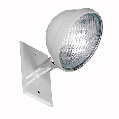 BIG BEAM Remote Head: LED, Steel, Ceiling/End/Wall, 5 W Lamp Watt, 1 Lamps, 6 V - Steel Remote Heads