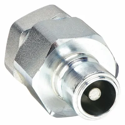 SNAP-TITE Hydraulic Quick Connect Hose Coupling: 1/2 in Coupling Size, Steel - EA Series Hydraulic Quick-Connect Coupling Plugs