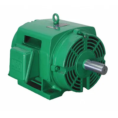 WEG General Purpose Motor: Rigid Base Mount, Open Drip Proof, 150 hp, 460V AC - Rigid Base 3-Phase General Purpose AC Motors