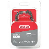 OREGON Chainsaw Chain: 14 in Compatible Bar Lg, 3/8 in, 0.05 in Gauge, 50 Links, 5/32 in File Size (MPN S50)