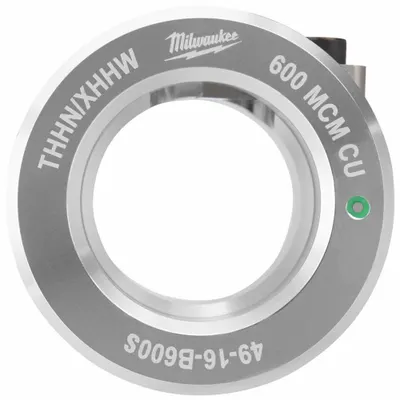 MILWAUKEE Stripping Bushing: For Copper, 600 MCM Max, THHN/XHHW, Use with 2435-20/2935-20 - Milwaukee Bushings