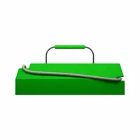 Aviation Chock: Urethane, 20 in Overall Lg, 8 in Overall Wd, 5 3/4 in Overall Ht, 1 Chocks, Green (MPN AC6820-LR-CHFLG)