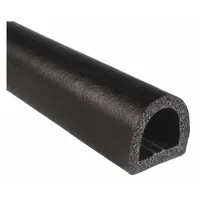 TRIM LOK INC Seal: D-Shaped, Self-Adhesive Mounting, Std, EPDM, 125 ft Overall Lg, 1 in Overall Wd (MPN X5272HT-125)