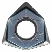 Trigon (W) indexable milling insert with grade PR1525 coating for wear resistance. Suitable for medium cutting conditions in face and shoulder milling operations on steel and cast iron