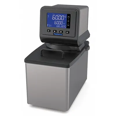 POLYSCIENCE Water Bath: 6 L Capacity, 150°C Max Temp, Stainless Steel, +/-0.01°C, LCD - General Purpose Water Baths