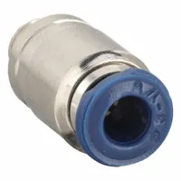 AIGNEP USA Push-Fit Fitting: 1/8 in OD x 5/16 in Pipe Size, Push-to-Connect x MUNF, Brass, 5 PK (MPN 87010-02-32)