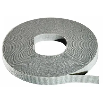 RIP-TIE Hook-and-Loop Cable Tie Roll: 75 ft Lg, 0.38 in Wd, 50 lb Tensile Strength - Cut to Length Hook-and-Loop Cable Tie Rolls
