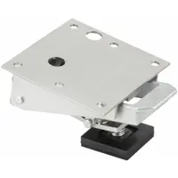 APPROVED VENDOR Low-Profile Floor Lock: 3 7/8 in Floor Lock Retracted Ht, Steel (MPN 2GWZ8)