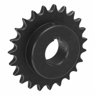 TRITAN Roller Chain Sprocket: 50, For 5/8 in Chain Pitch, 1 3/8 in Bore Dia, 23 Teeth - Size 50 Fixed-Bore Roller Chain Sprockets