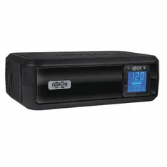 TRIPP LITE UPS System: Single Phase, 900 VA Power Rating, 120 V AC Input, 110 V_115 V_120 V Output (MPN OMNI900LCD). Key specifications — Phase: Single; UPS Type: Line Interactive; Brand: TRIPP LITE.