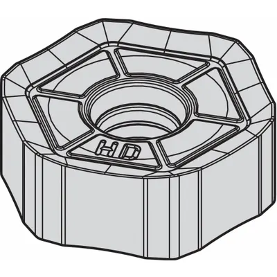 WIDIA Hexagon Milling Insert: HNGJ535ANSNHD, HNGJ0905ANSNHD (MPN 3563901) - Machining