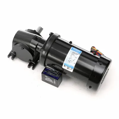 LEESON Gearmotor: Right Angle, Single Output Shaft, PSC, TEFC, 29 RPM, 110 in-lb Max Torque - Right Angle AC Gearmotors