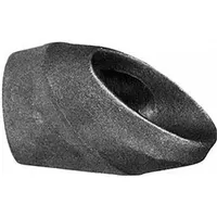 ANVIL Metal Pipe Elbow: 3 in, Female NPT Threaded x Butt Weld, Steel, Class 3000, Elbowlet (MPN 0766261085)