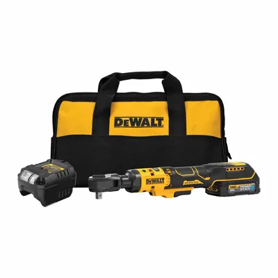 DEWALT Ratchet: 70 ft-lb Fastening Torque, 70 ft-lb Torque - Max, 250 RPM No Load Speed - DEWALT Cordless Ratchets