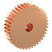 Worm Wheel: Reduction Ratio 40, Module m 1, Right Hand, 20° Pressure Angle, Bronze (MPN BG1-40R1)