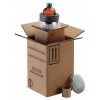 BERLIN Hazardous Material Shipping Kit: 11 3/16 in x 11 3/16 in x 14 3/4 in, 4GV/X4/S, 275#, 4 PK (MPN HMS-6642M)