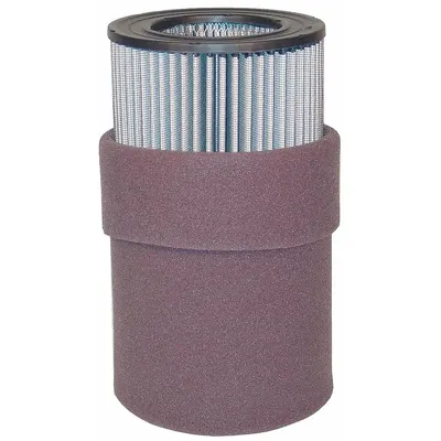 SOLBERG Filter Element: Polyester, 14.5 in Overall Ht, 4 3/4 in Inside Dia - Air Filter Replacement Elements