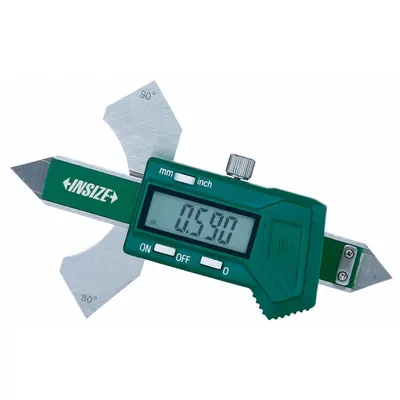 INSIZE Electronic Welding Gage: Degree/Inch/Millimeter (MPN 4831-20A) - Digital Welding Gauges