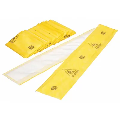 PIG Sorbent Strip: 1 5/16 gal Volume Absorbed Per Pad - Sorbent Pads